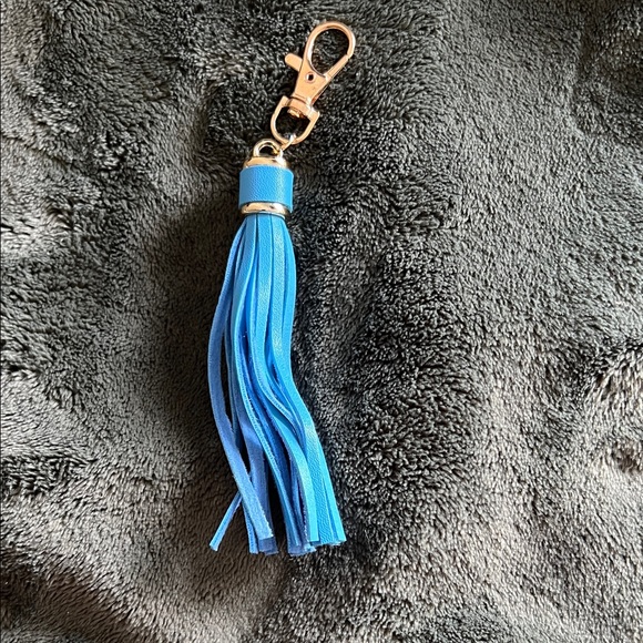 Blue Tassel Keychain - Picture 1 of 1